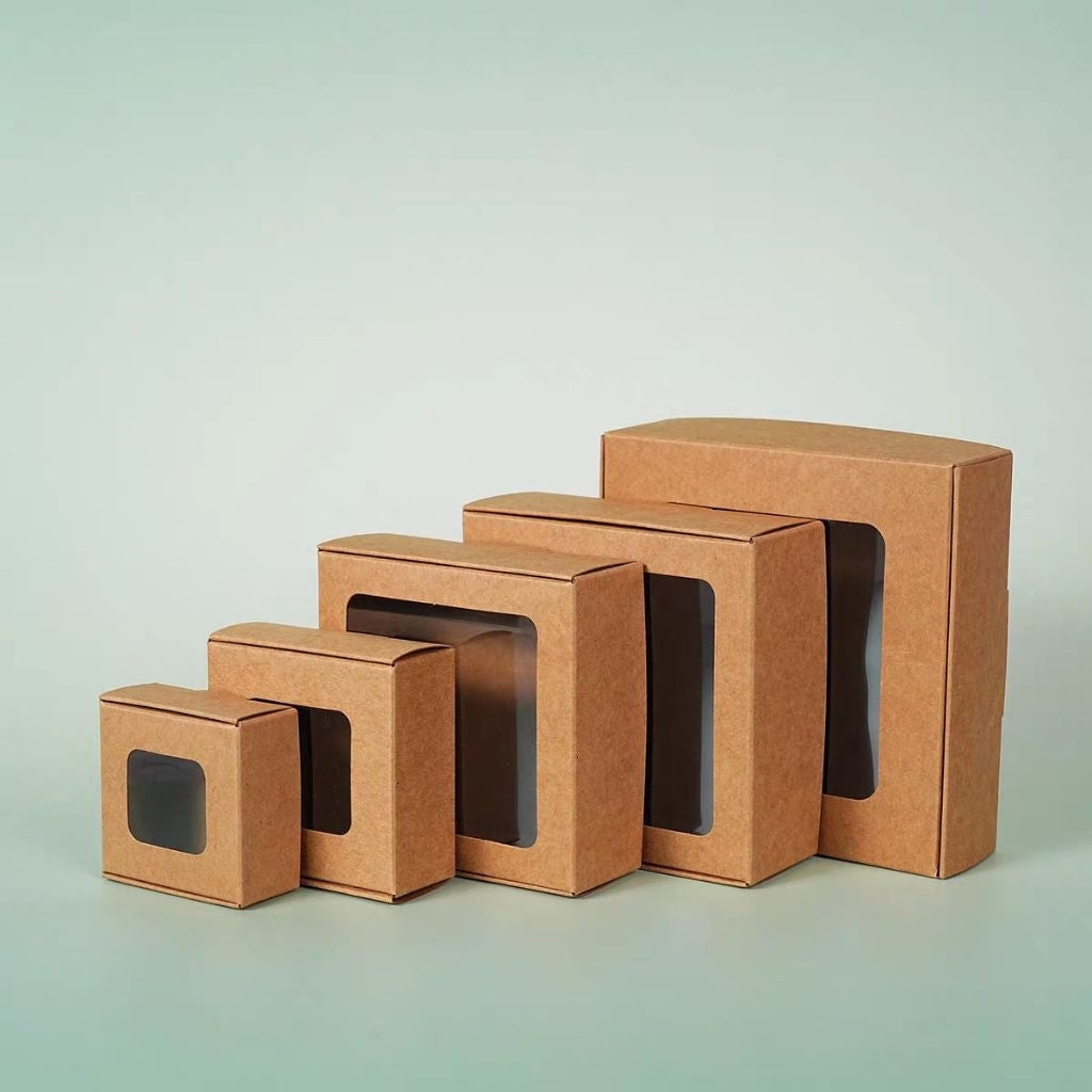 [Hommly SG Instock] Small Window Packaging Box For Individual Baked Good (Not suitable for cake)/Gift Packing Box