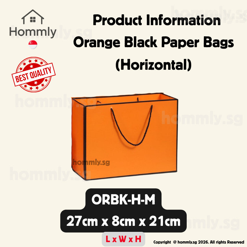 [Hommly SG Instock] Premium Kraft Paper Bag | Brown Paper Bag | Gift Paper bag | Gift Bag for Present | CNY Gift Bags