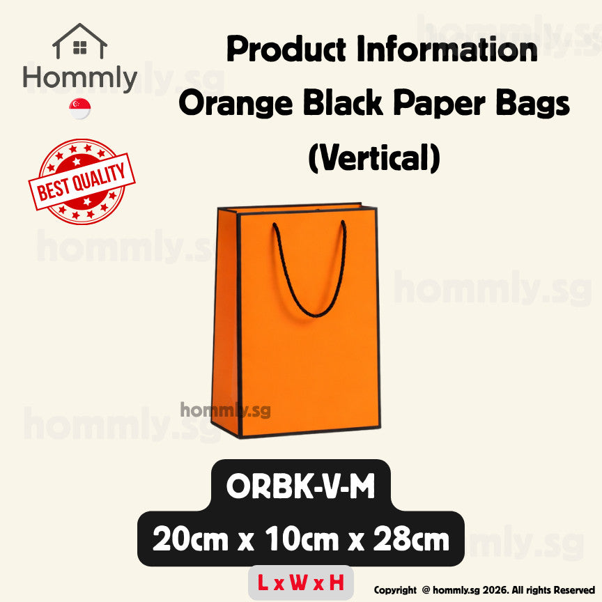 [Hommly SG Instock] Premium Kraft Paper Bag | Brown Paper Bag | Gift Paper bag | Gift Bag for Present | CNY Gift Bags