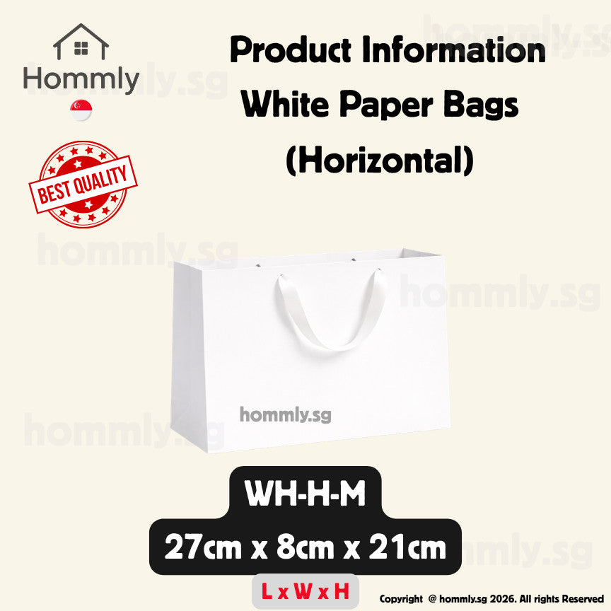 [Hommly SG Instock] Premium Kraft Paper Bag | Brown Paper Bag | Gift Paper bag | Gift Bag for Present | CNY Gift Bags