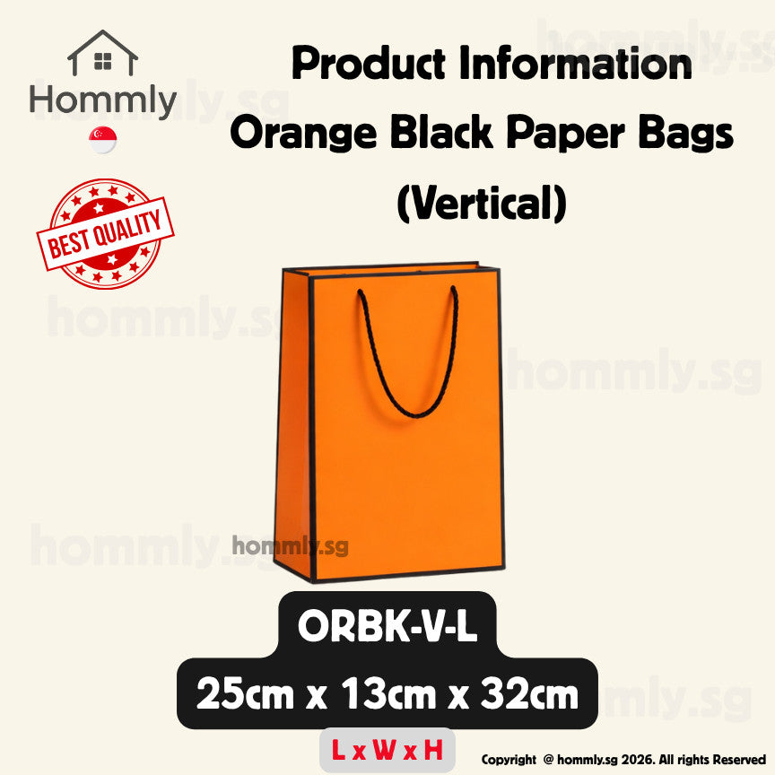 [Hommly SG Instock] Premium Kraft Paper Bag | Brown Paper Bag | Gift Paper bag | Gift Bag for Present | CNY Gift Bags