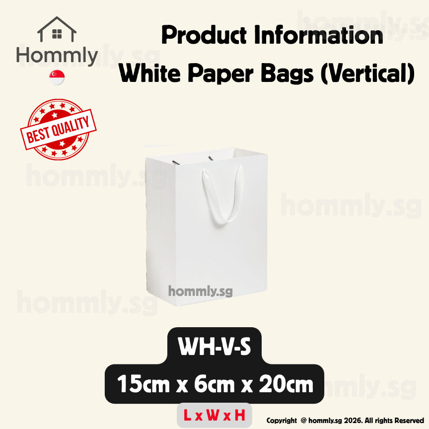 [Hommly SG Instock] Premium Kraft Paper Bag | Brown Paper Bag | Gift Paper bag | Gift Bag for Present | CNY Gift Bags