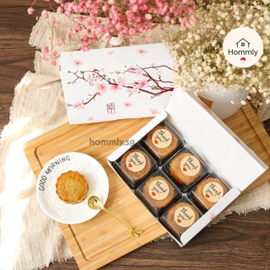 [Hommly SG Intock] Cute Thank You Stickers | Handmade Stickers | Bakery Cake Packaging Sealing Labels