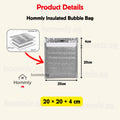 [Hommly SG Instock] Aluminium Foil Bag | Thermal Bag | Cooler Insulated Bag | Food Delivery Bag