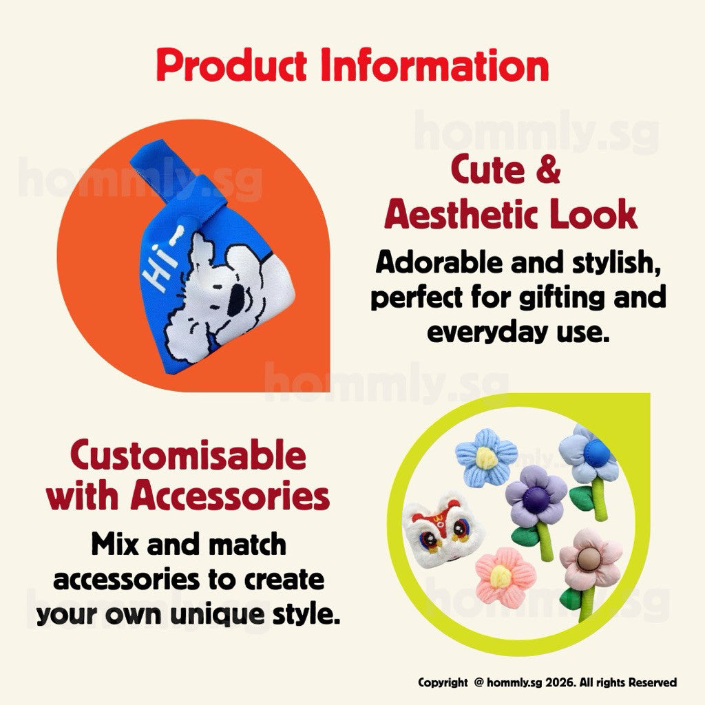 [Hommly SG Stocks] Candy Color Knit Tote Bag Women Handbags Cute Shopping Reusable Sling Bag