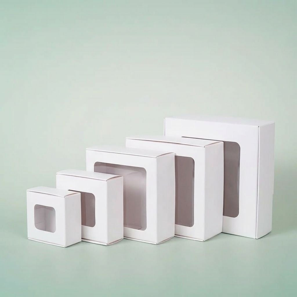 [Hommly SG Instock] Small Window Packaging Box For Individual Baked Good (Not suitable for cake)/Gift Packing Box