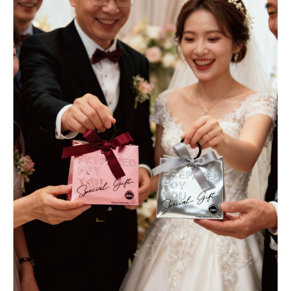 [Hommly SG Instock] Stylish Gift Box Cookie CNY Baby Kids Birthday Wedding Party Premium Kraft Paper Event Boxes