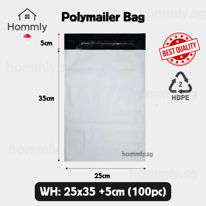 [Hommly SG Instock] Polymailer Bag | Mailer Bag | Poly Mailer | Polymailers | Mailing Bag | Courier Bag | Packing Bag