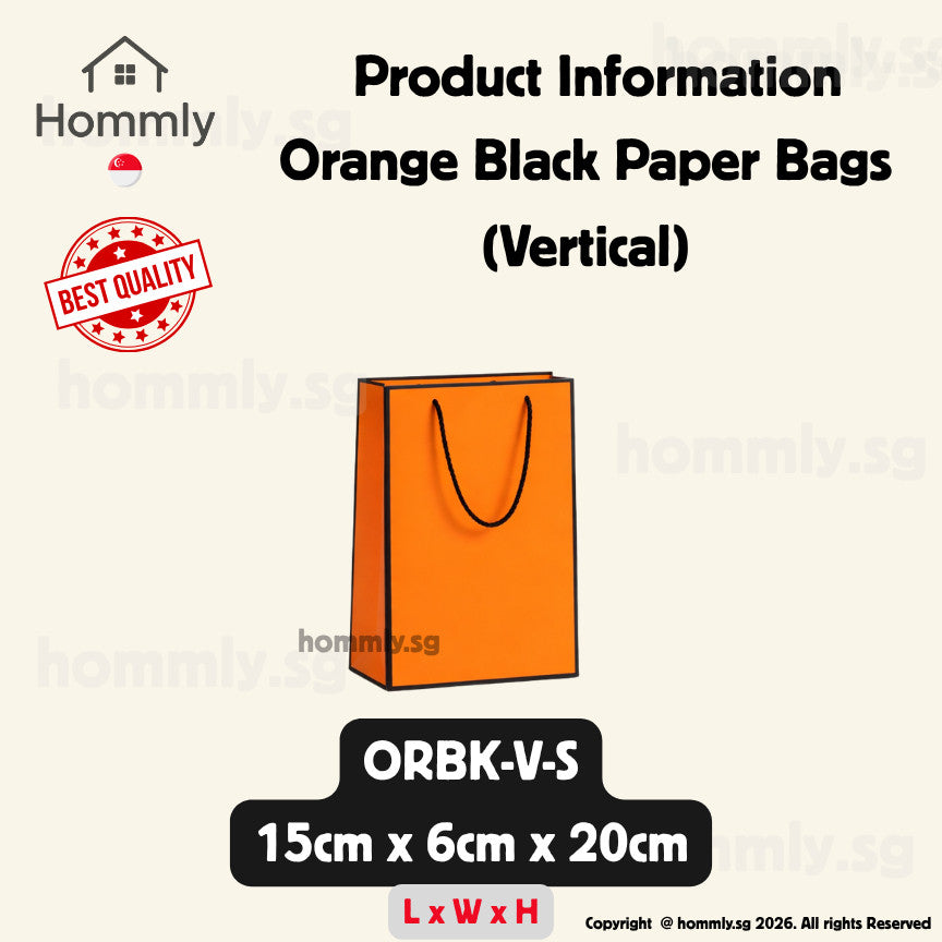 [Hommly SG Instock] Premium Kraft Paper Bag | Brown Paper Bag | Gift Paper bag | Gift Bag for Present | CNY Gift Bags