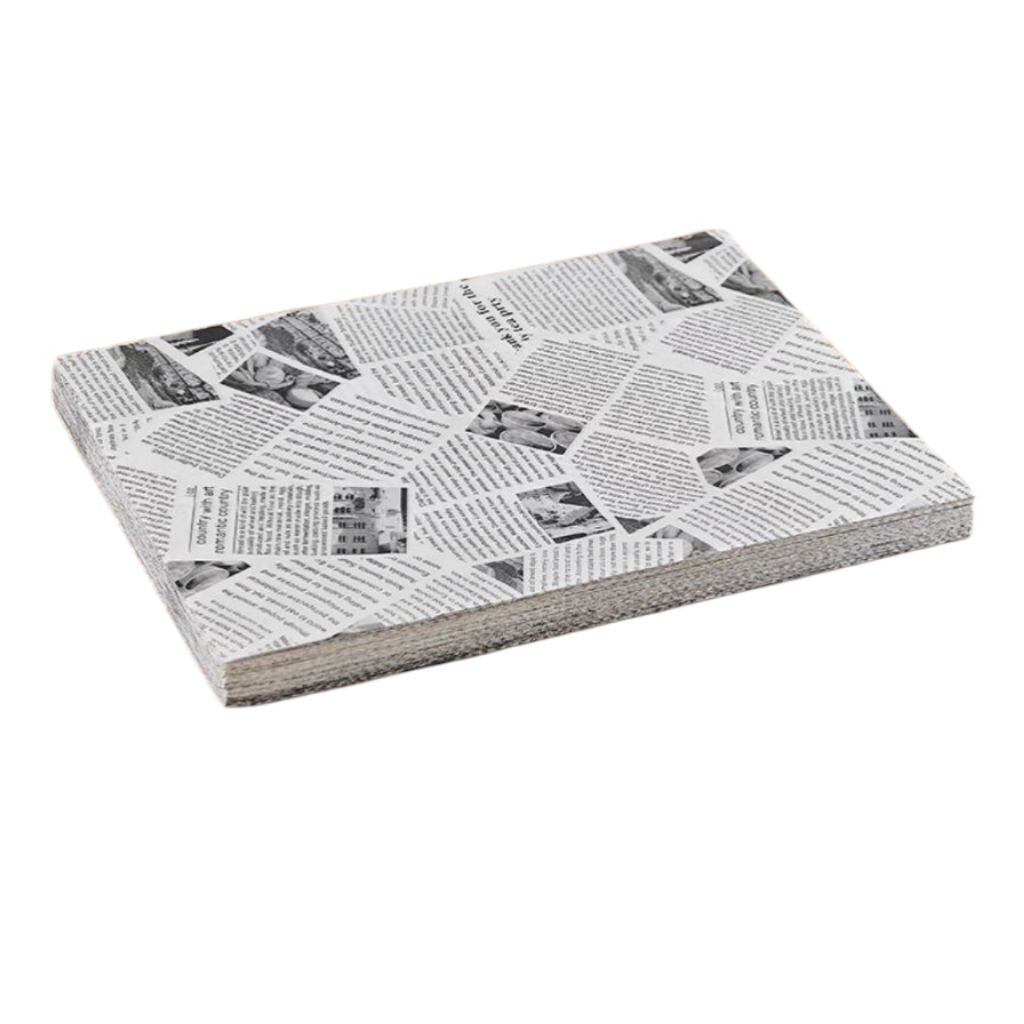 [Hommly SG Instock] 50pcs Greaseproof Paper/Oil absorbing Paper Ready Cut Precut Size/Food Packaging Paper